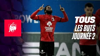 TOUS LES BUTS JOURNEE 2 ⚽🔥 Moments forts de la Jupiler Pro League 2324 [upl. by Torruella]