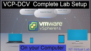 Complete VMware vSphere70 Lab Setup  VCPDCV [upl. by Ayifas845]