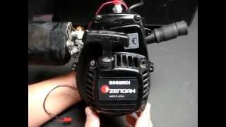 Zenoah G260RC1 26cc gas 2stroke RC engine [upl. by Anilejna]