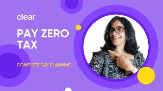 Clueless to Clear Ep 13  Tax planning guide for salaried persons  Zero tax on salary [upl. by Mailliw734]