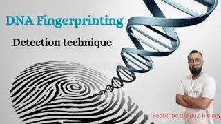 DNA fingerprinting  Molecular basis of inheritance  detection technique  genetics [upl. by Parrott]