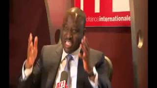 ITV de GUILLAUME SORO par ALAIN FOKA pour RFI [upl. by Trebor]