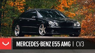 Mercedes Benz E55 AMG on 20quot Vossen VVSCV3 Concave Wheels  Rims [upl. by Arahas]