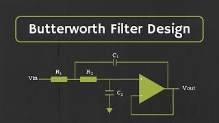 Butterworth Filter  Design of Low Pass and High Pass Filters [upl. by Disraeli]