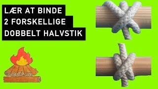 Dobbelt halvstik [upl. by Osner]