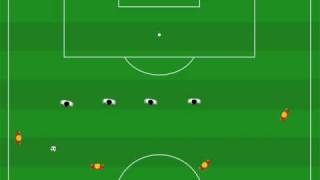 Fussballtraining Viererkette Taktiktraining [upl. by Gemperle]