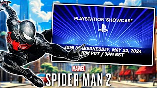 Marvels SpiderMan 2  NEW PlayStation Showcase CONFIRMED [upl. by Buffy]