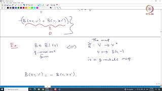 Lec 20 Nondegenerate and invariant bilinear forms [upl. by Zins]