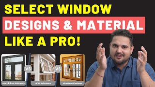 Best Window Designs amp Materials 2023  Wooden Window Design for Home  Modern Window Design Ideas [upl. by Moise]