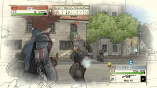 Valkyria Chronicles  Skirmish 2 Normal  Rank A 1 Turn [upl. by Adneral]