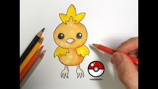 Wie zeichnet man FLEMMLI  Pokemon [upl. by Allimaj]