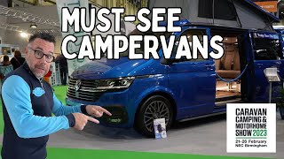 The Most Incredible VW Transporter Campervans You’ve Ever Seen  Caravan Camping and Motorhome Show [upl. by Hermina]