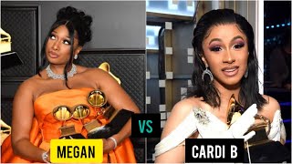 Cardi B Transformation VS Megan Thee Stallion From Baby to 2023 megantheestallion cardib [upl. by Felizio]