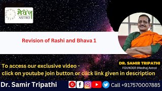 ASTROLOGY SESSION 43  Revision of Rashi and Bhava 1 [upl. by Ydnih]