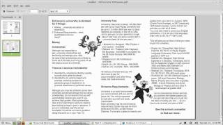 Scribus Video Tutorial  Part 8  Three fold Brochure 4 of 4  Applying styles and saving as pdf [upl. by Hpsoj]