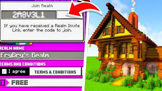 Survival SMP Realm Code For Minecraft Bedrock 2024 [upl. by Audre]