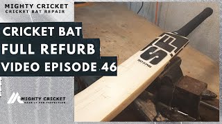 Cricket Bat Repairing Video Episode 46 [upl. by Nerreg]