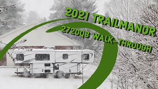 2021 TrailManor 2720QB Walkthrough [upl. by Akired500]