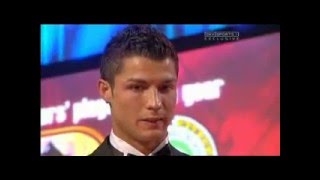 Cristiano Ronaldo PFA Player Of The Year 2007 [upl. by Glick]