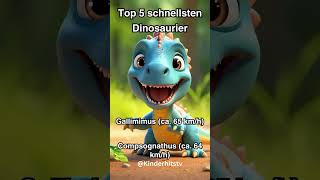 Top 5 schnellsten Dinosaurier KinderHitsTV [upl. by Johnsson420]