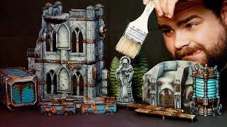 Speedpainting every type of Warhammer 40k terrain except 1 Featuring the Creality K1 [upl. by Thais]