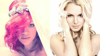 Rihanna feat Britney Spears  SampM Remix [upl. by Whall]