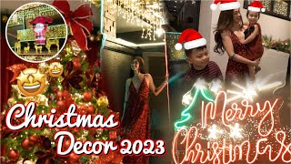 CHRISTMAS DECOR 2023 HAPPY ANG KIDS I ZEINAB HARAKE [upl. by Aneba]