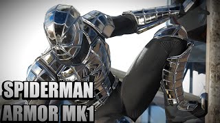 REVIEW Del traje REPLICA SPIDERMAN ARMOR MK1  REPLICA SUIT REVIEW SPIDERMAN MARK 1 [upl. by Valeda]