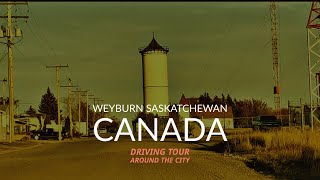 Weyburn Saskatchewan Canada  Driving tour Around the City [upl. by Nella]