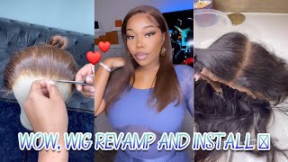 🦁How To Install Beyoncé Wig Real Review 🌞🌞 Ft Jessies Wig [upl. by Albina537]