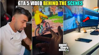 TECHNO GAMERZ GTA 5 VIDEO BEHIND THE SCENES 😱 TECHNO GAMERZ GTA V 145  TECHNO GAMERZ [upl. by Ming753]