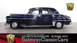 1949 Desoto Custom  Gateway Classic Cars of Atlanta 569 [upl. by Feldman834]