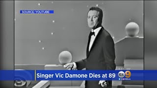 Golden Era Crooner Vic Damone Dies At 89 [upl. by Odranoel]