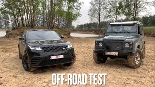 OffRoad Test Range Rover Velar and Defender HD [upl. by Carter]