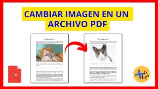 CAMBIAR IMAGEN en un ARCHIVO PDF [upl. by Birchard]