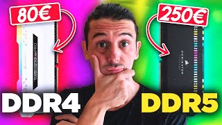 DDR4 Vs DDR5 TODO lo que DEBES SABER sobre RAM Pruebas en GAMING [upl. by Blackburn]