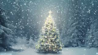 A Christmas tree with beautiful falling snow and carols [upl. by Sanoy15]