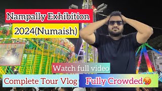 Nampally Exhibition 2024Numaish HyderabadComplete Tour Of ExhibitionHyderabadi Vlog [upl. by Meekahs]