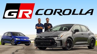 2023 Toyota GR Corolla Review  DRAG RACE  LAP TIMES [upl. by Ocirled]