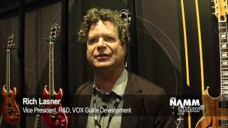 VOX Series 55Series 33 guitars at NAMM 2011 [upl. by Holub624]