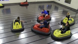 Enjoy a game of WhirlyBall laser tag and more at WhirlyDome Orlando [upl. by Erlene]