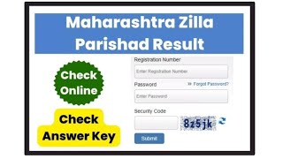 Maharashtra Zilla Parishad Result 2024 ZP Bharti Answer Key Merit List [upl. by Yancy22]