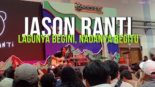 Jason Ranti  Lagunya Begini Nadanya Begitu live at IndoFest 2024 Jakarta jasonRanti indofest2024 [upl. by Proudfoot13]