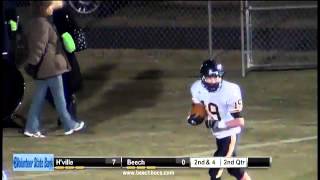 Hendersonvilles Braden Schwerdt TD catch and run vs Beech [upl. by Adnilre]