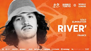 RIVER 🇫🇷 🇨🇴  GRAND BEATBOX BATTLE 2023 WORLD LEAGUE  Solo Elimination [upl. by Gwynne]