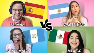 Can SPANISH speakers ALWAYS understand each other España vs México vs Argentina vs Guatemala [upl. by Eimmit]