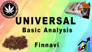 Universal Stock Basic Analysis [upl. by Arekat]