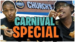 NEW Churchs Chicken CARNIVAL SPECIAL [upl. by Inalaeham803]