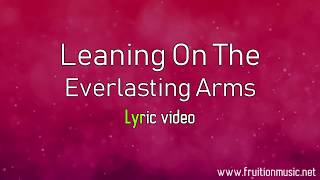 Leaning On The Everlasting Arms Low Key Instrumental with Lyrics [upl. by Yleek686]