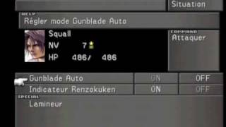 Final Fantasy 8  Guide  012 Tutorial Limit Break de Squall [upl. by Tica139]